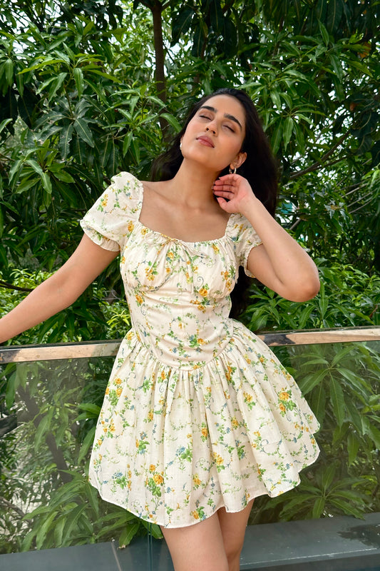 Evoking love Bloom Mini Dress