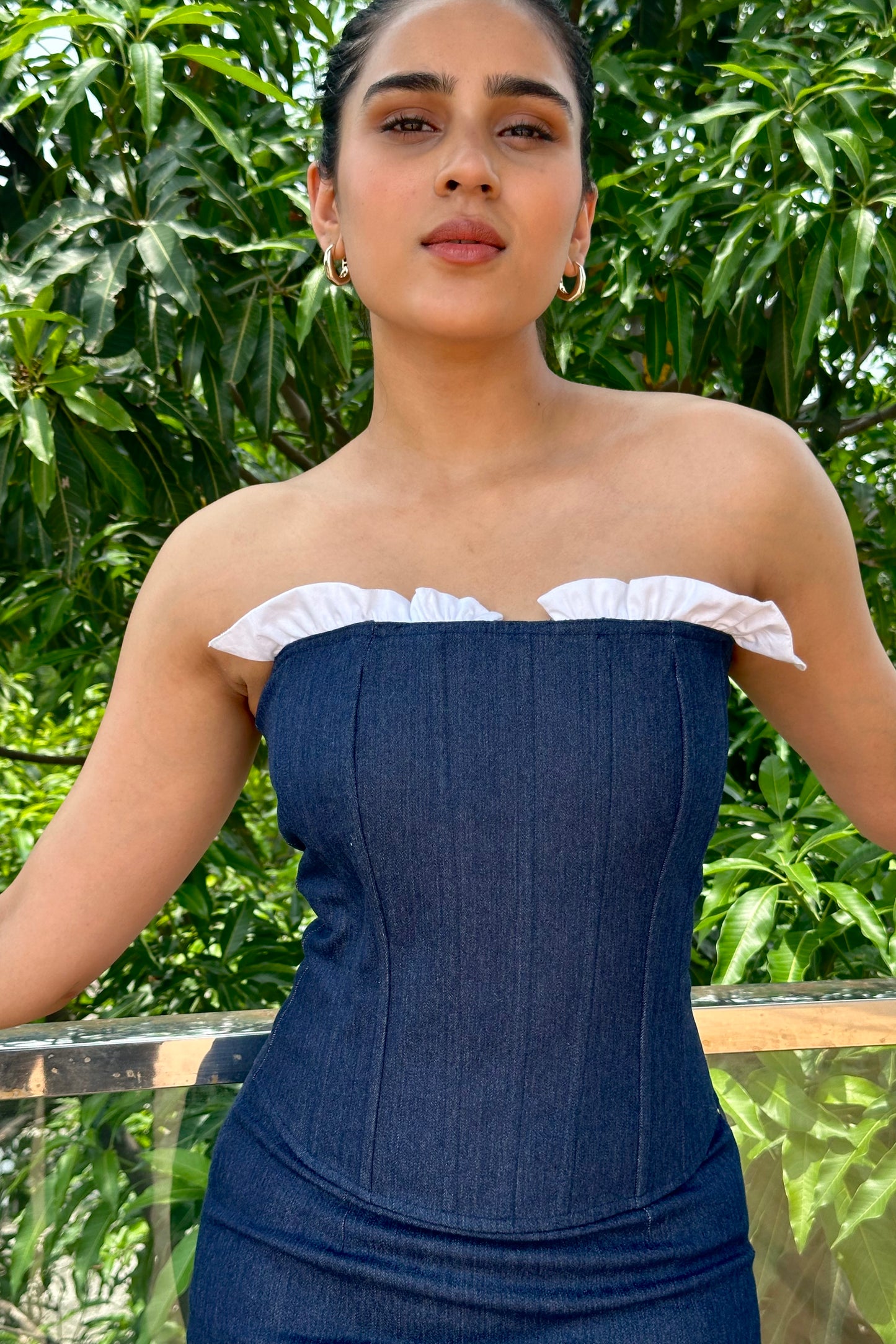 Arabella  denim co-ord set