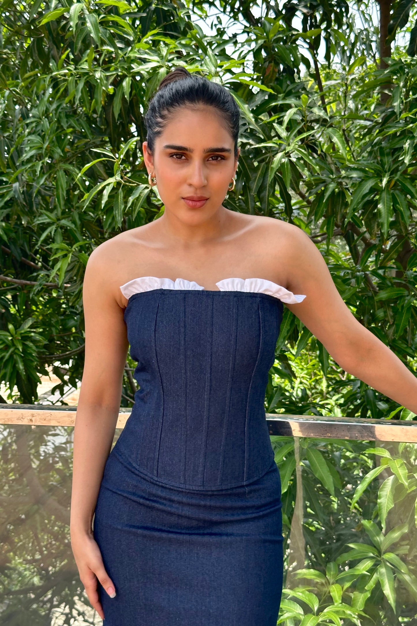 Arabella  denim co-ord set