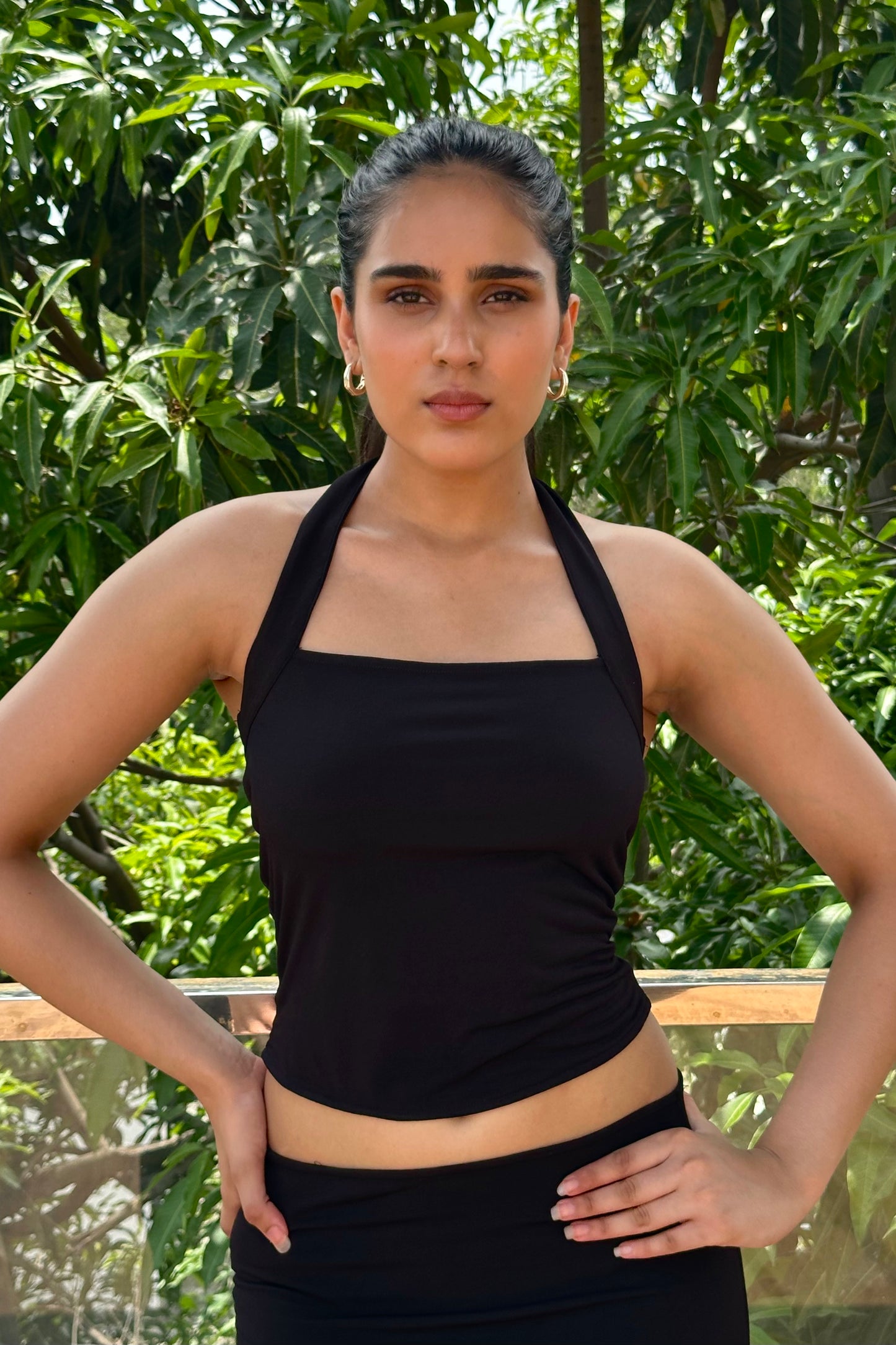 Ari - Modern and  minimal  black co-ord set