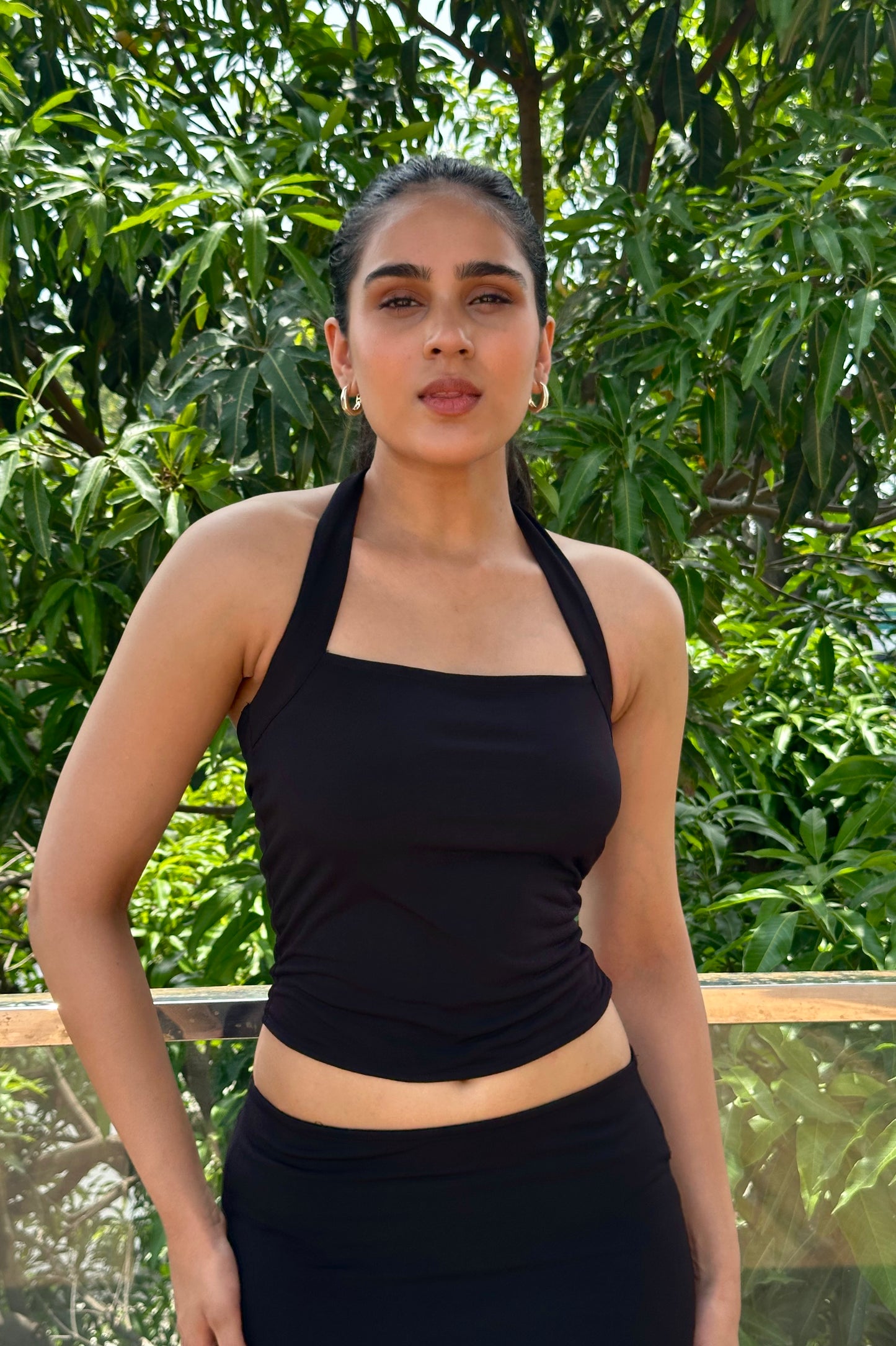 Ari - Modern and  minimal  black co-ord set