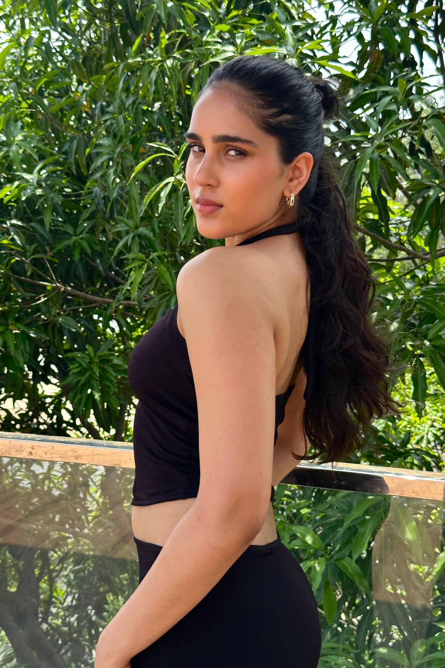 Ari - Modern and  minimal  black co-ord set