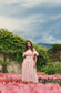 Baby Pink Midi Dress