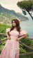 Baby Pink Midi Dress