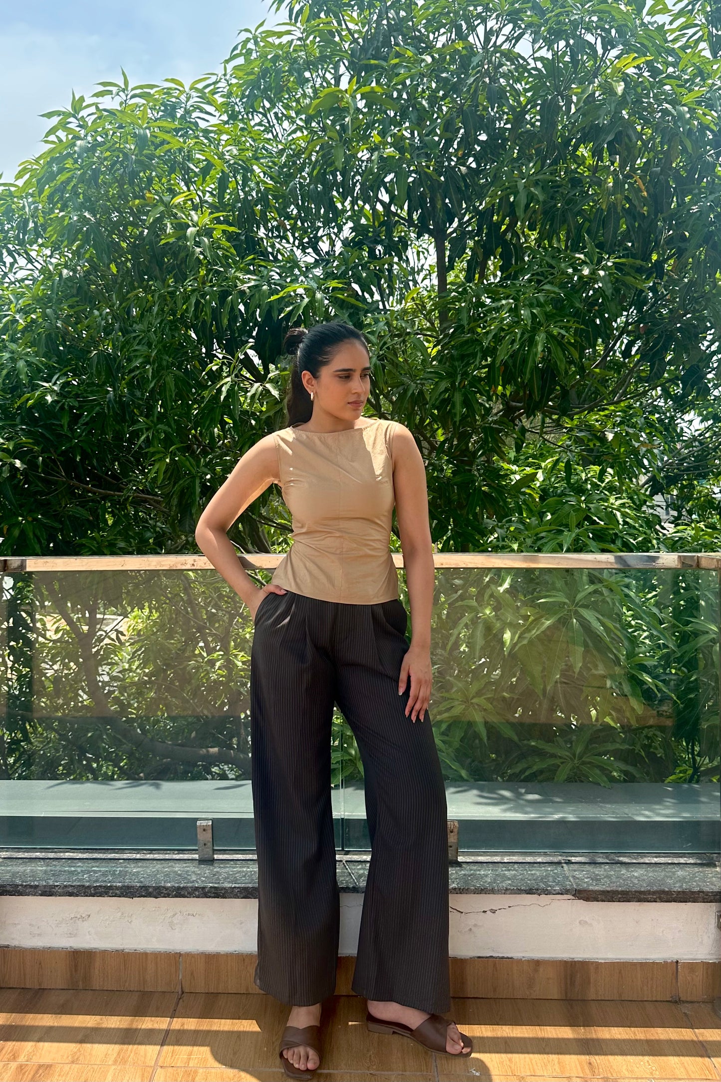 Urban Ease Ensemble Cotton top