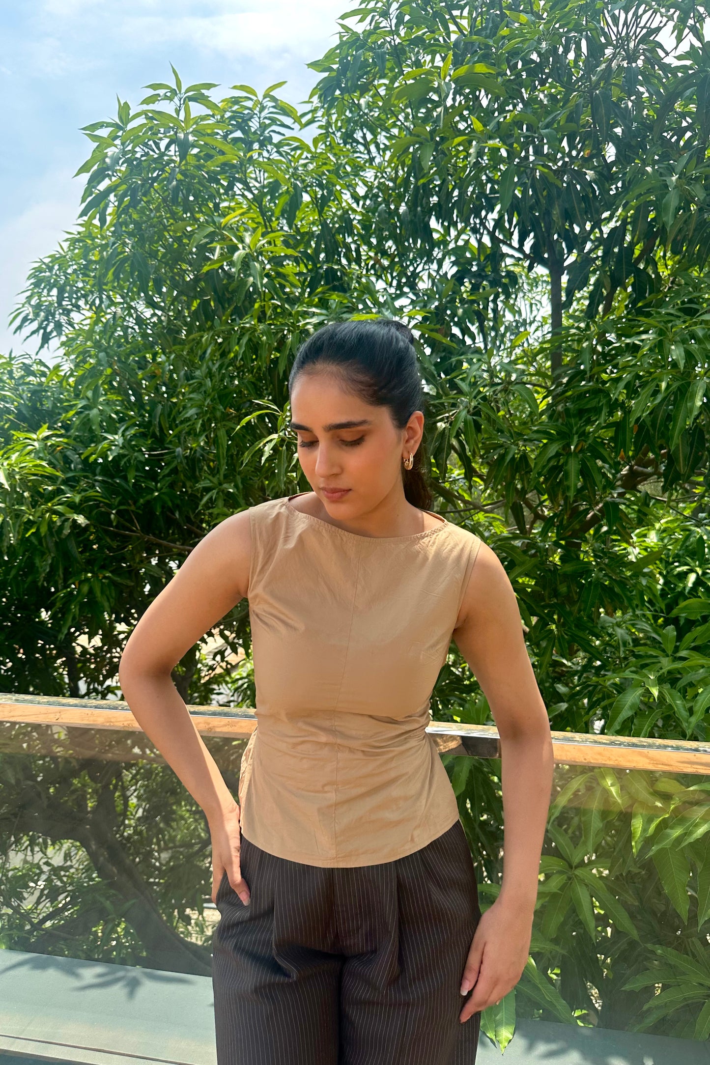 Urban Ease Ensemble Cotton top