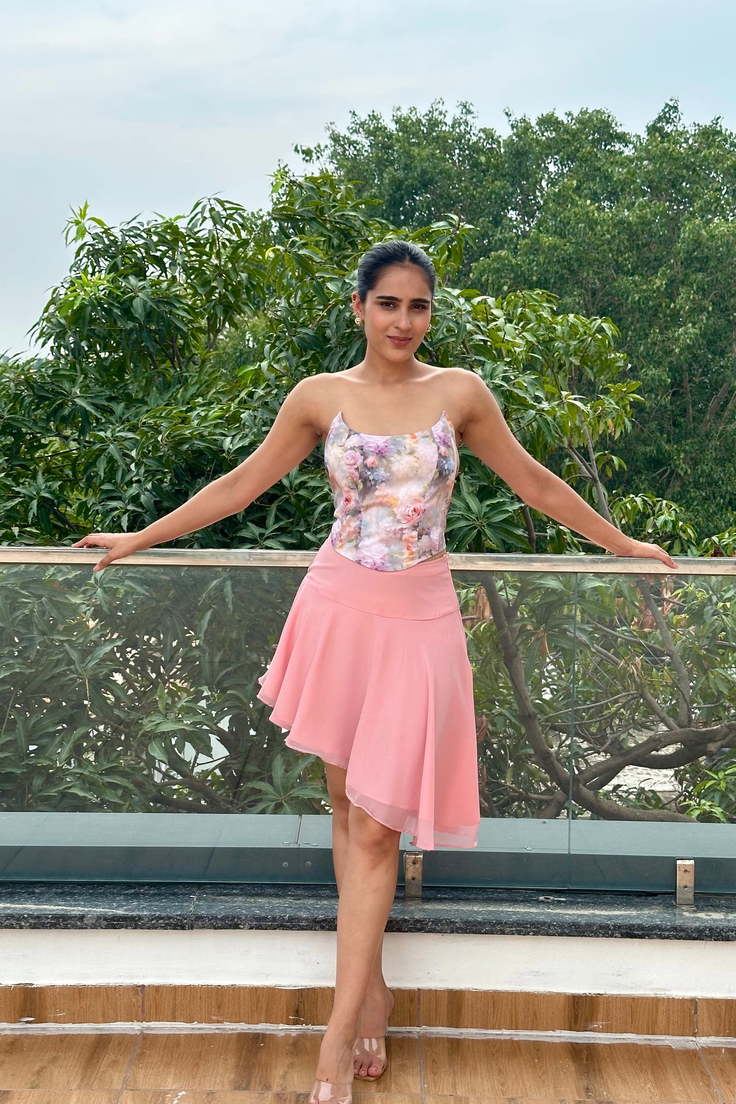 Rosé Petal Co-ord Set