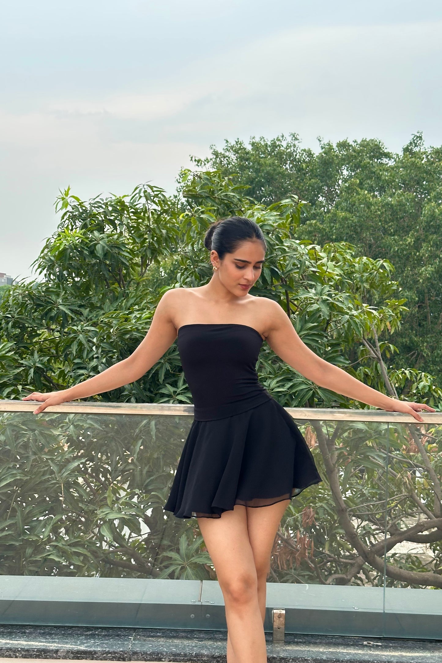Midnight Breeze Three-Piece Co-ord Set