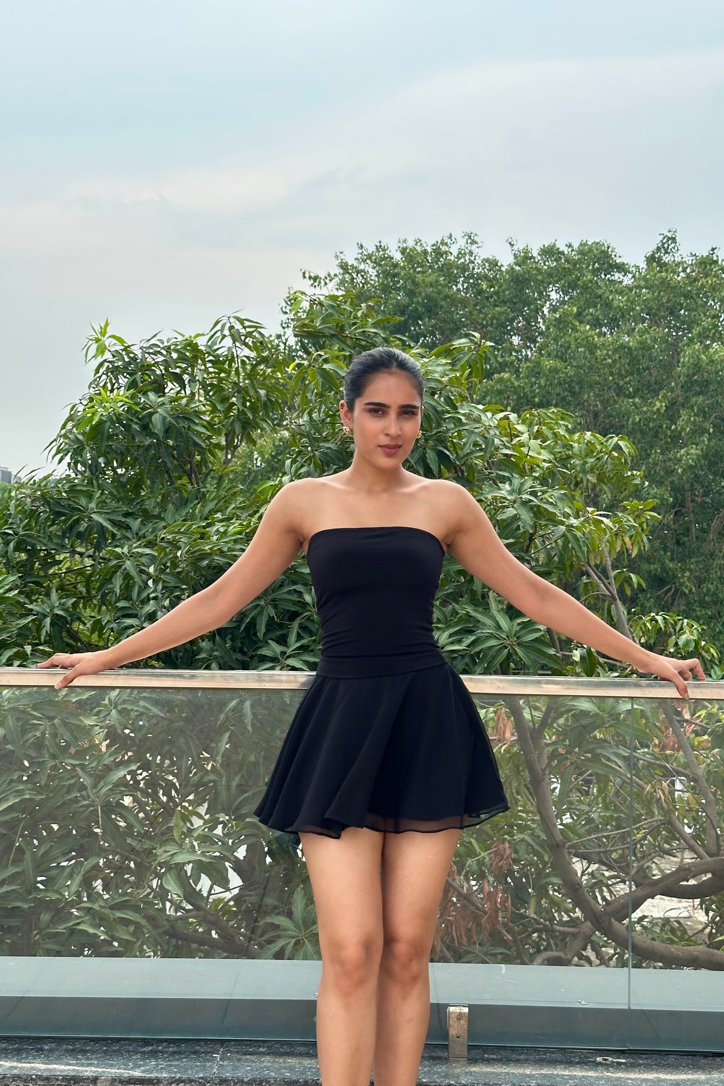 Midnight Breeze Three-Piece Co-ord Set