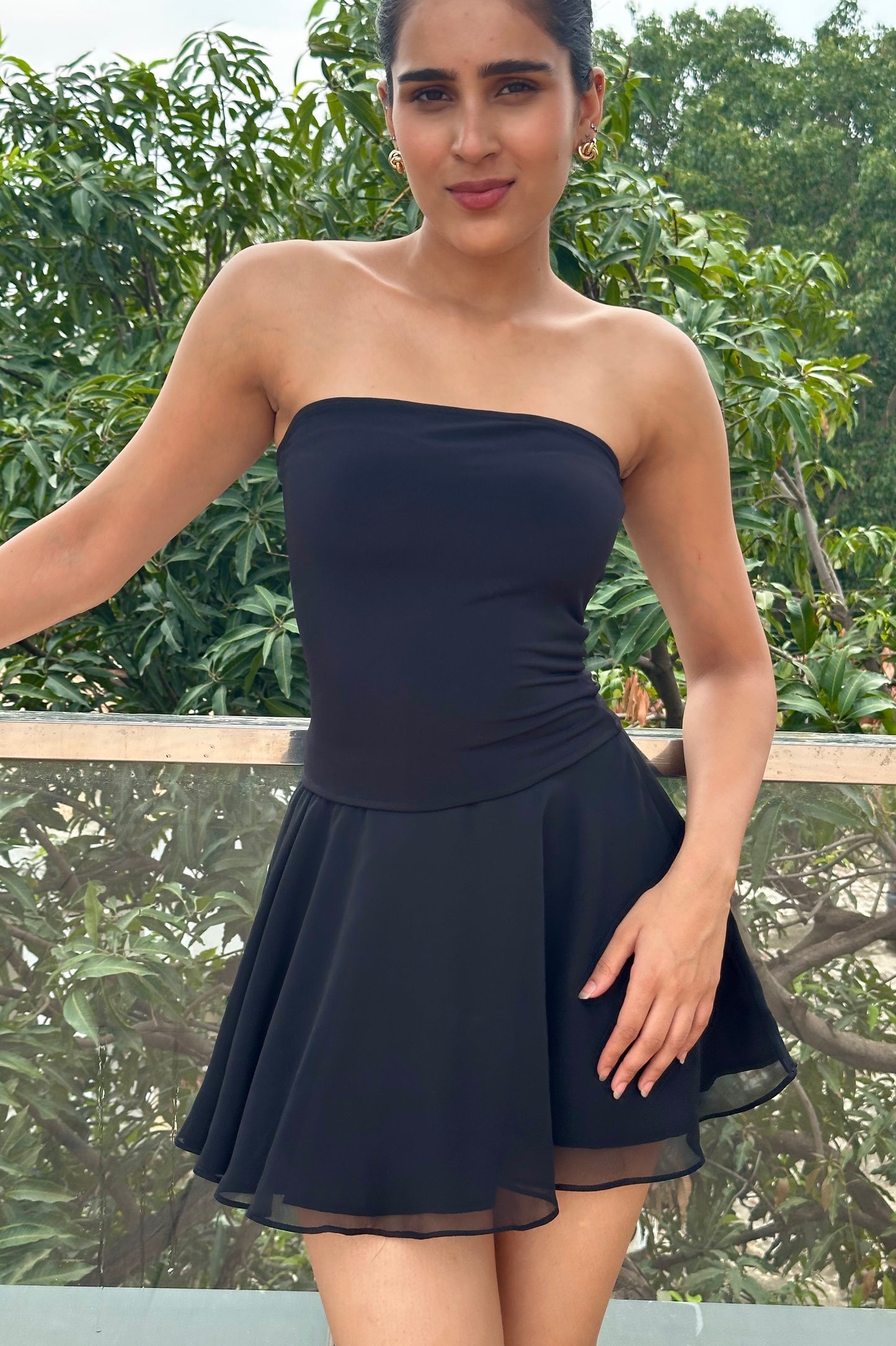 Midnight Breeze Three-Piece Co-ord Set