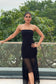 Allure Strapless Midi Dress