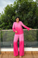 OMBRE -Pink Ombre Effect Pure Cotton Co-Ord Set