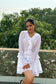 Ivory Ruffle Georgette Co-ord Set
