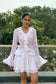 Ivory Ruffle Georgette Co-ord Set