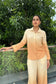 OMBRE - Orange Ombre Effect Pure Cotton Co-Ord Set