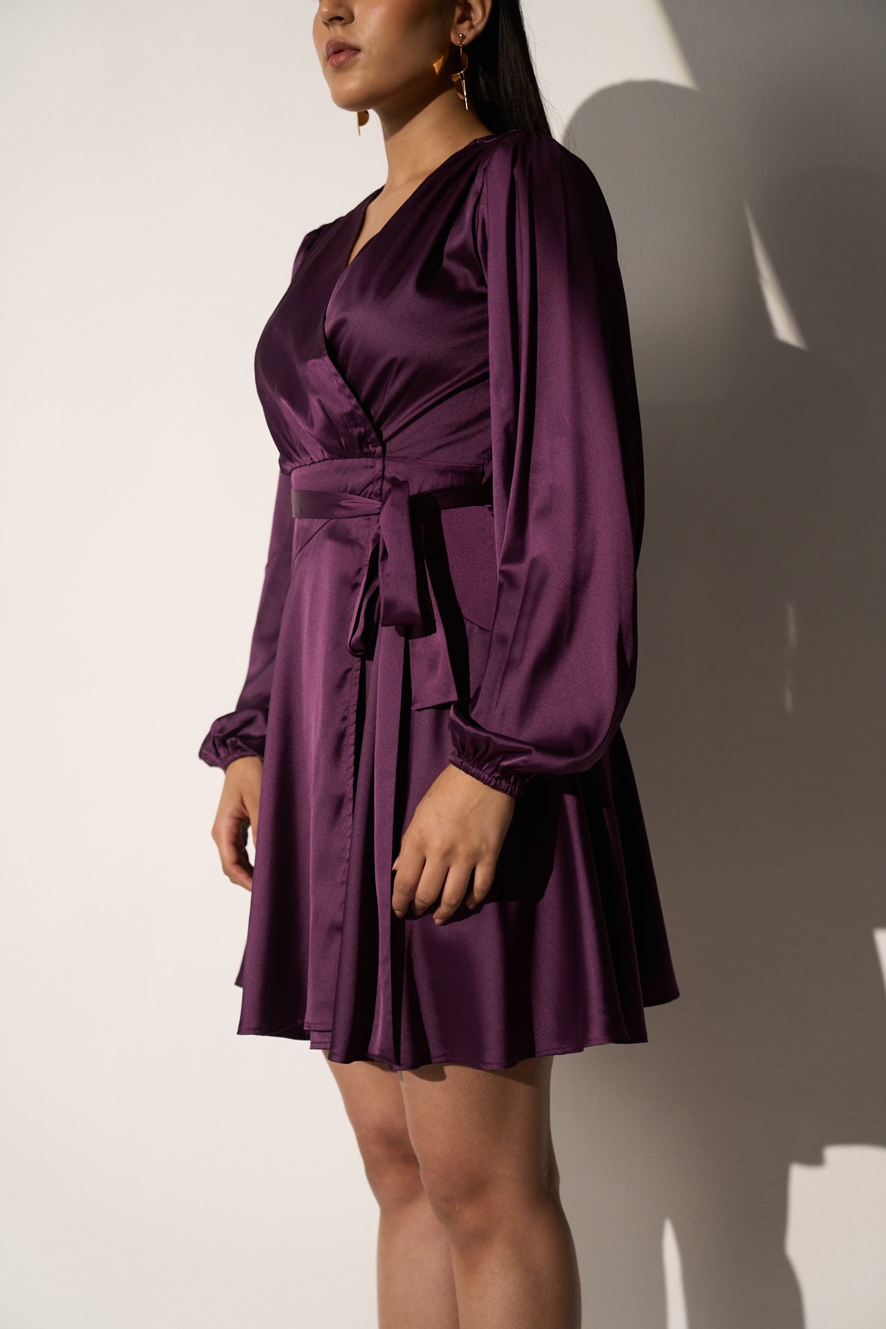 DAY DREAMING - Tie up Midi Dress