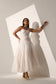 FAIRYTALE - White organza flared dress