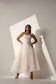 FAIRYTALE - White organza flared dress