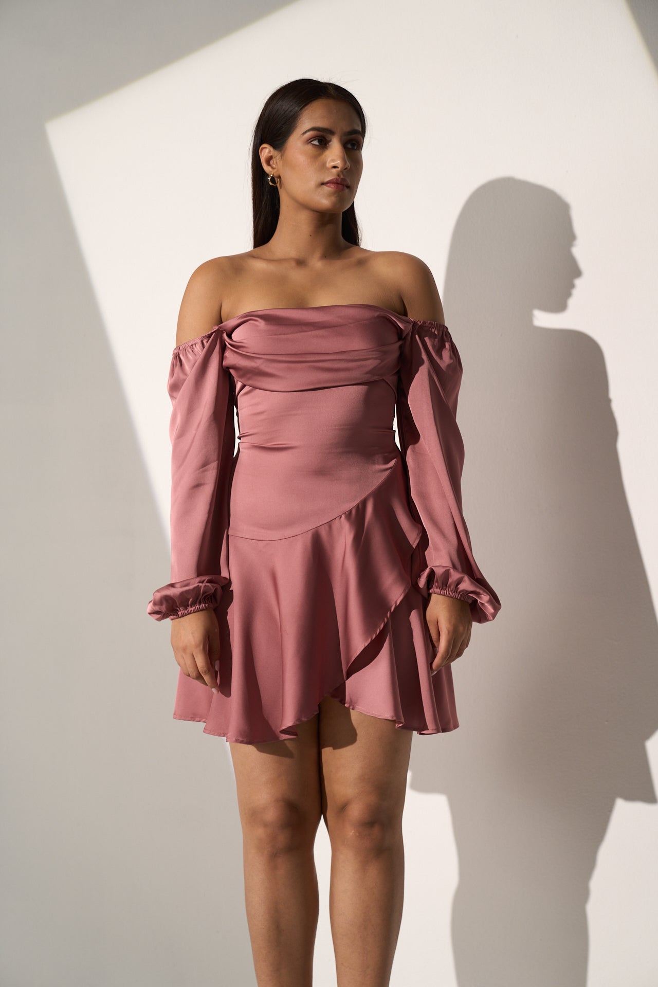 SPARKLING BEAUTY - Rose pink dress