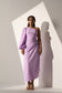 TIMELESS - Lavender one shoulder dress