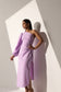 TIMELESS - Lavender one shoulder dress