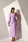 TIMELESS - Lavender one shoulder dress