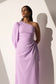 TIMELESS - Lavender one shoulder dress
