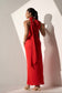 FLIRTATIOUS - Red satin dress