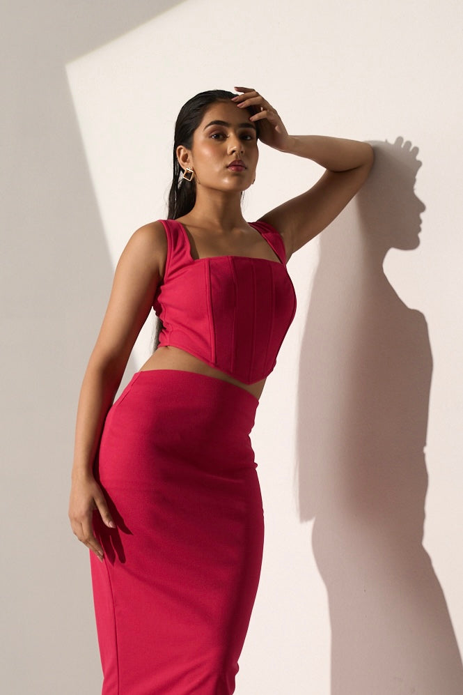 ULTRA MODERN - Corset top with skirt