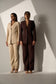 ICONIC BROWN - Brown Blazer with Straight pants (Set)