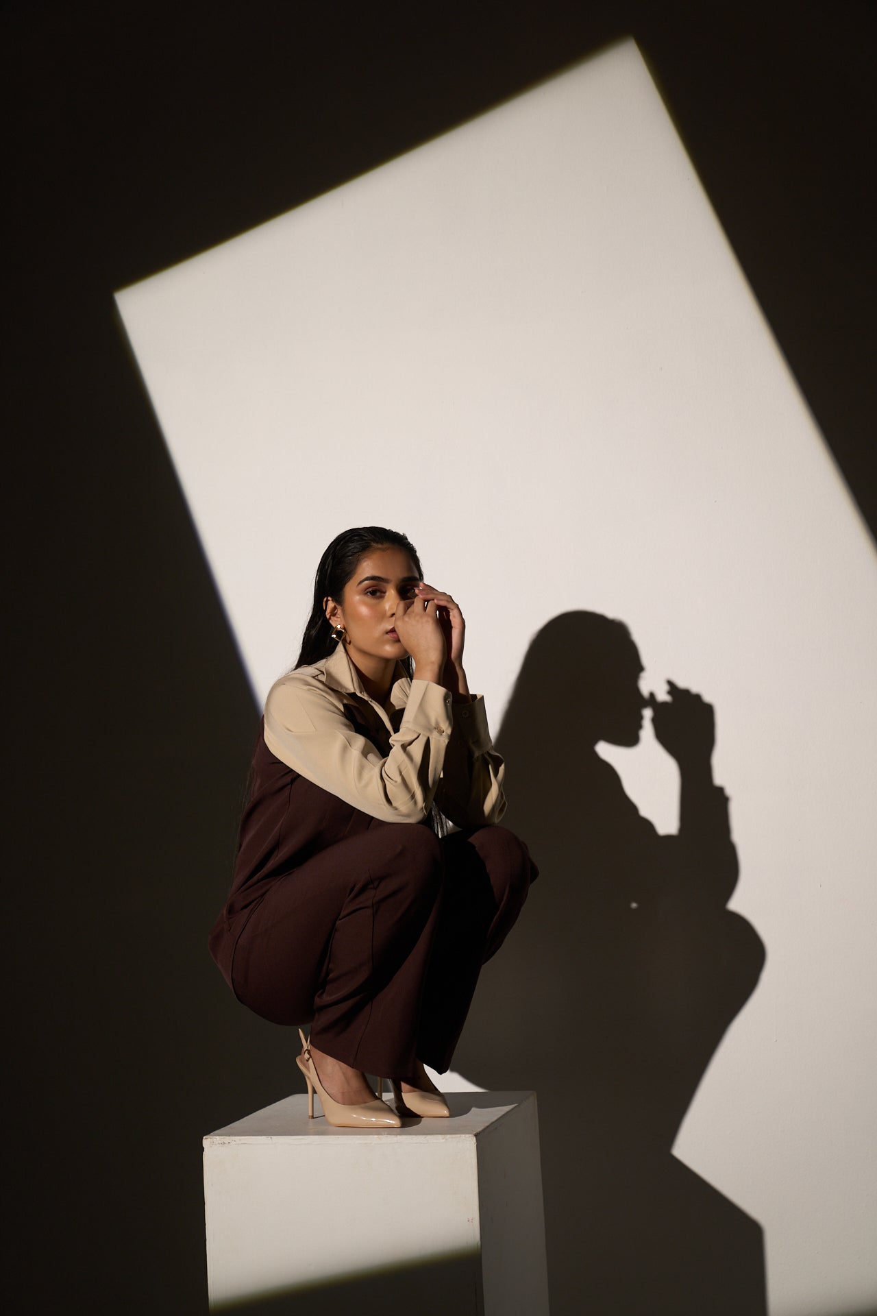 BROWN BEAUTY -  Shirt and pants (SET)