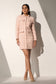 QUEEN - Tweed Blazer dress