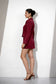 Maroon Tailored Co-ord Set