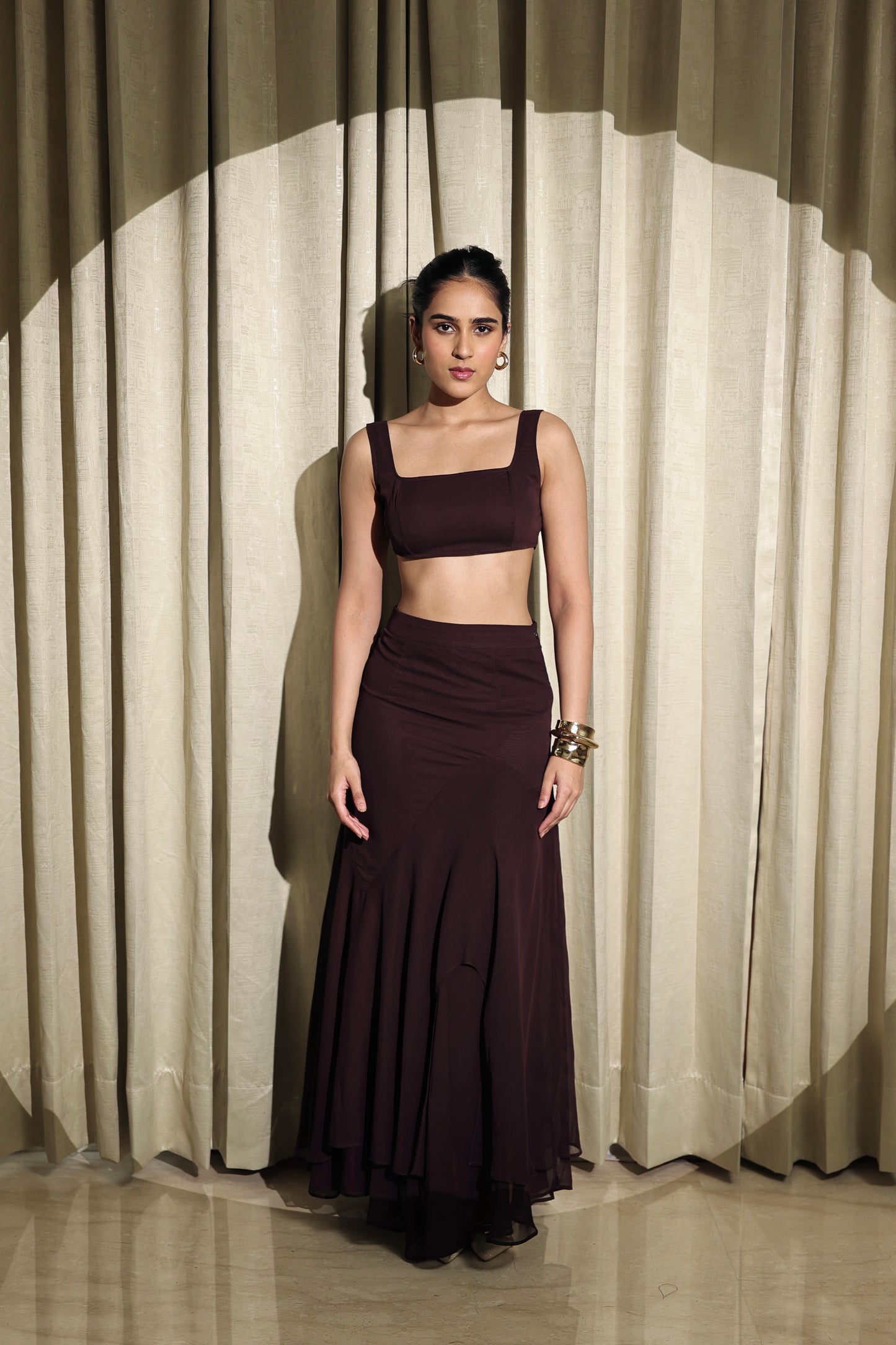 Brown Breeze Co-ord Set