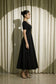 Black Fit & Flare Midi Dress
