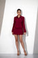 Maroon Tailored Co-ord Set