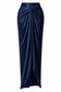 Women’s Satin Draped Pleated Skirt