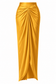 Women’s Satin Draped Pleated Skirt