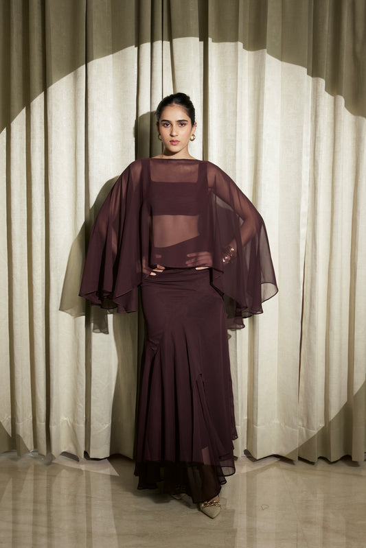 Brown Breeze Co-ord Set