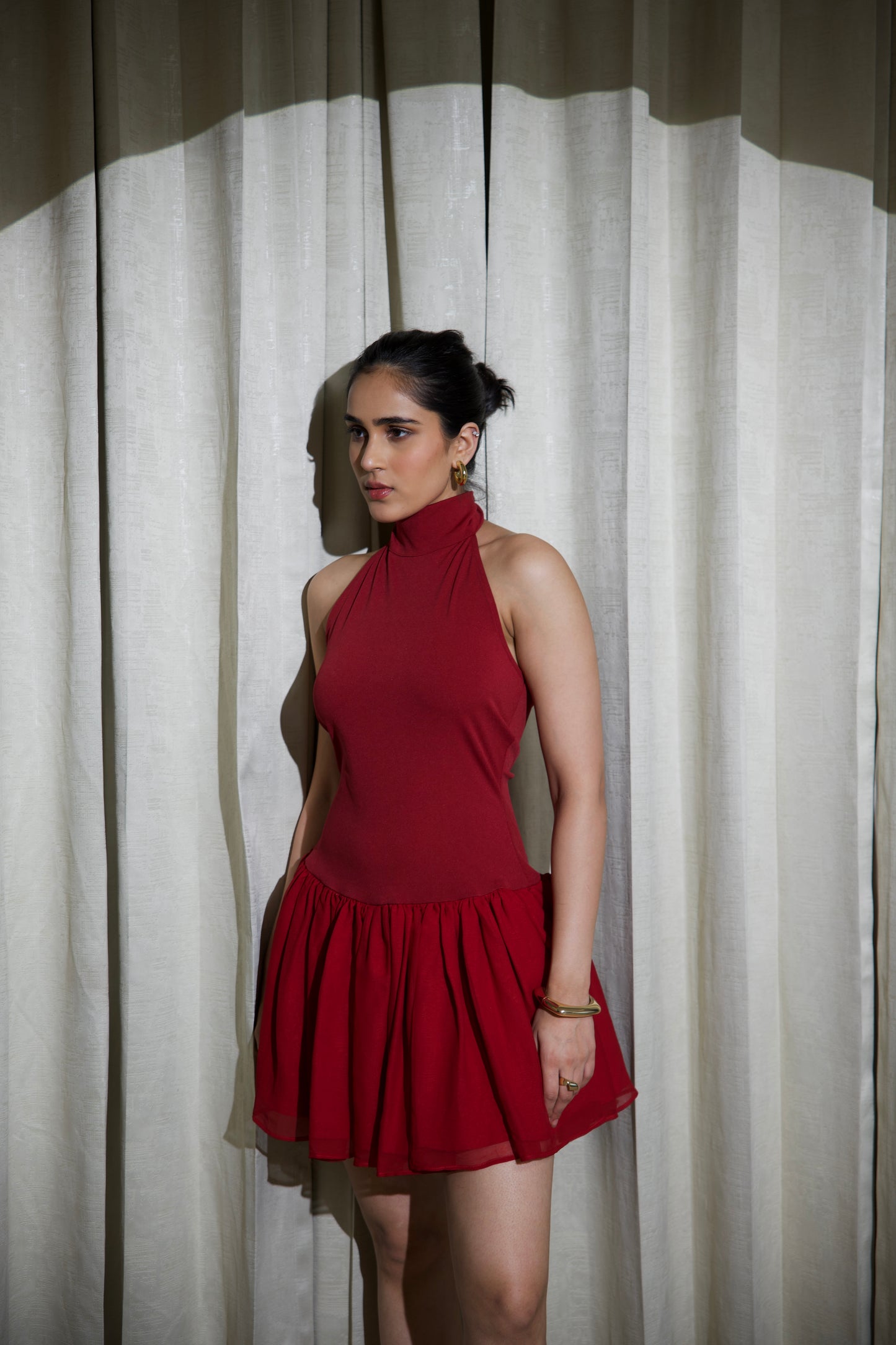 Myclo Cherry Flare Dress