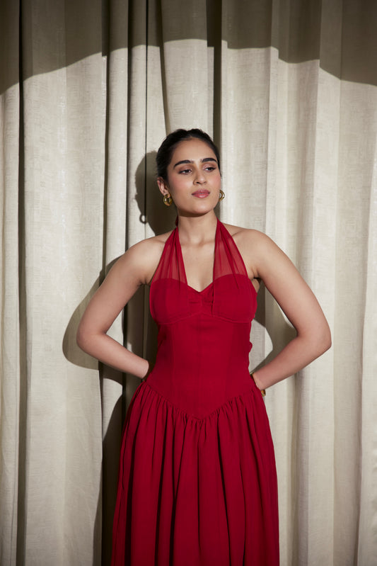 Eternal Scarlet Midi