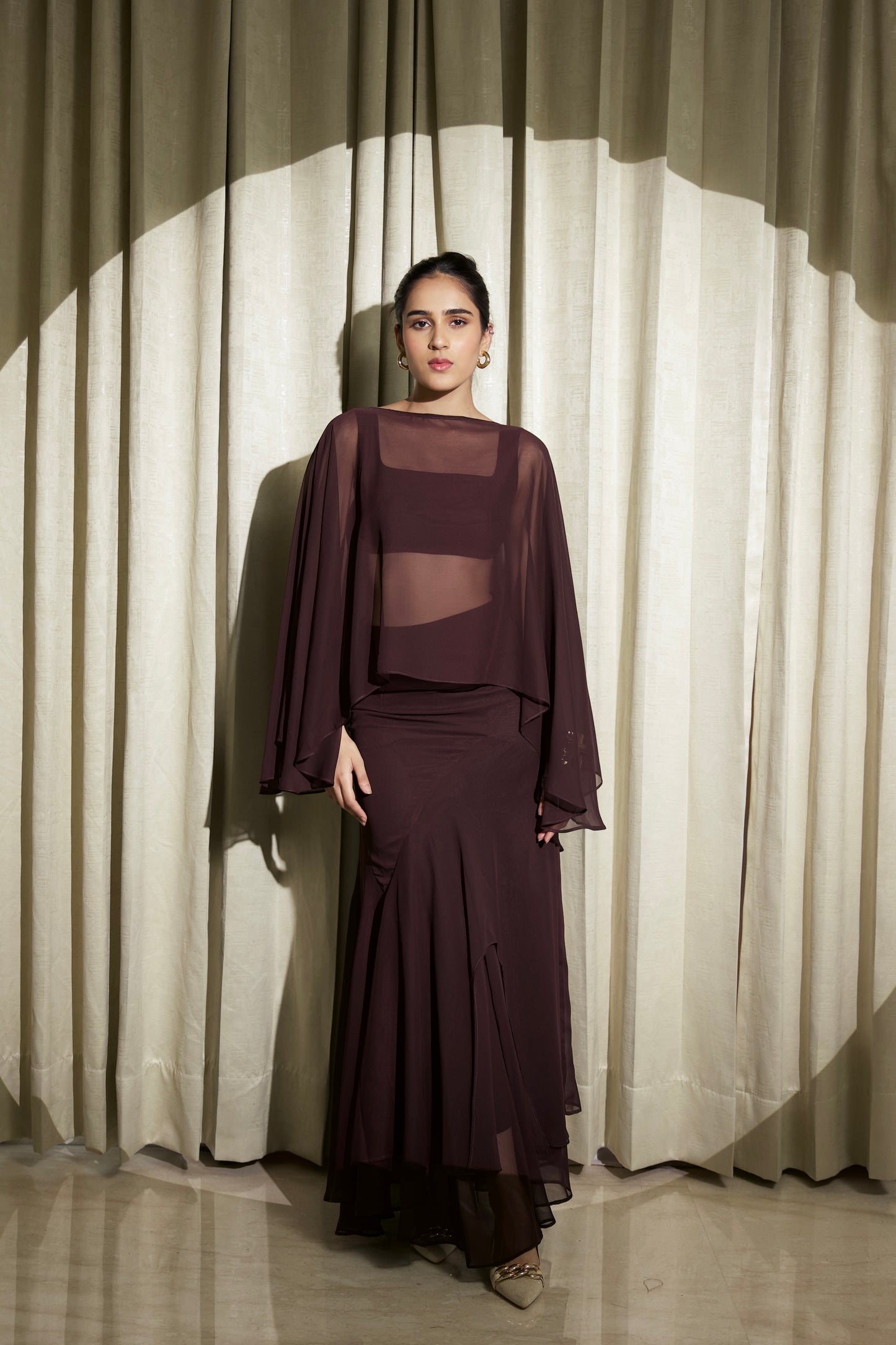 Brown Breeze Co-ord Set