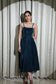 VELVET LOVE - LUXURIOUS TEAL VELVET FLARED DRESS
