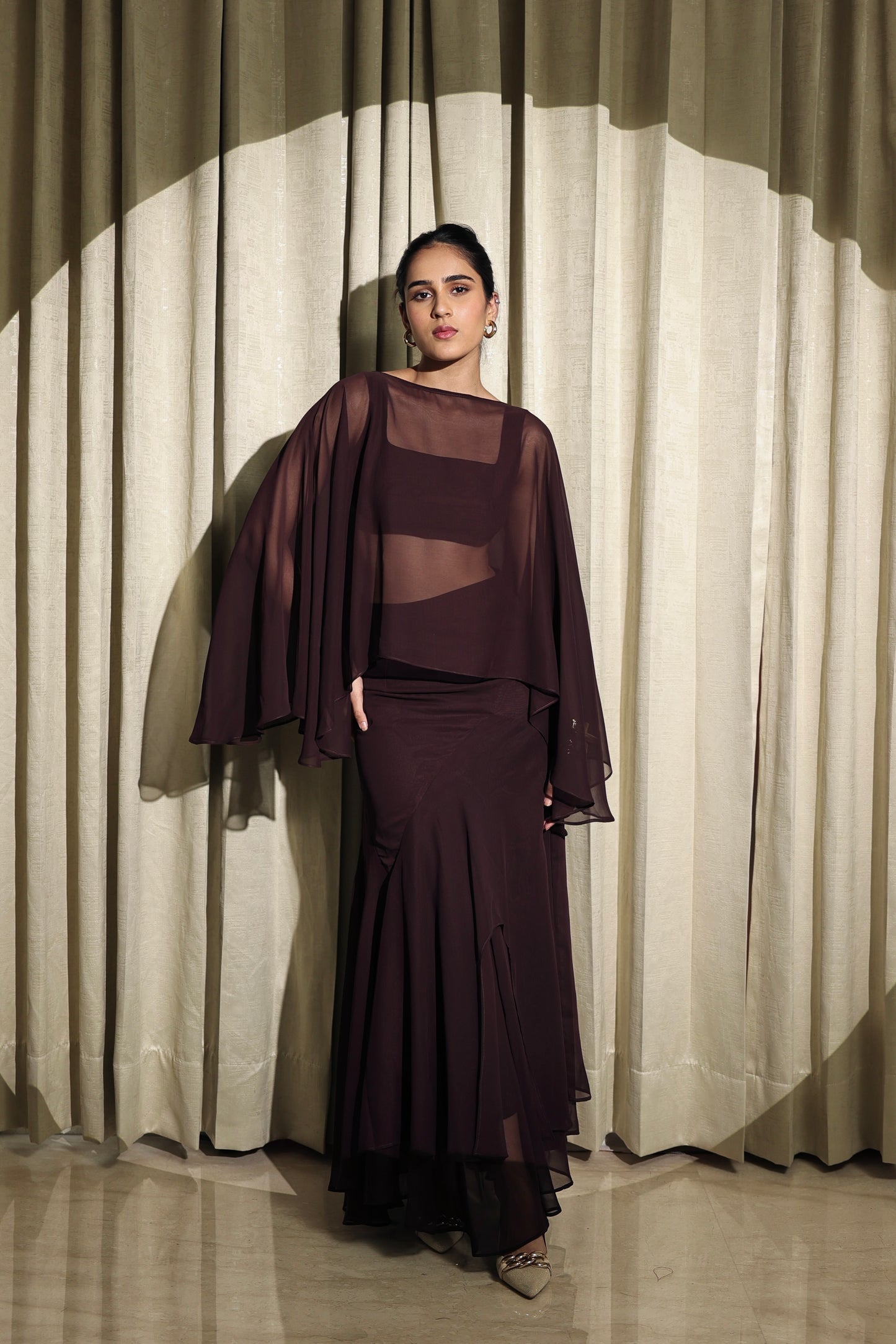 Brown Breeze Co-ord Set