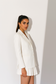 EFFORTLESS WHITE BLAZER SET