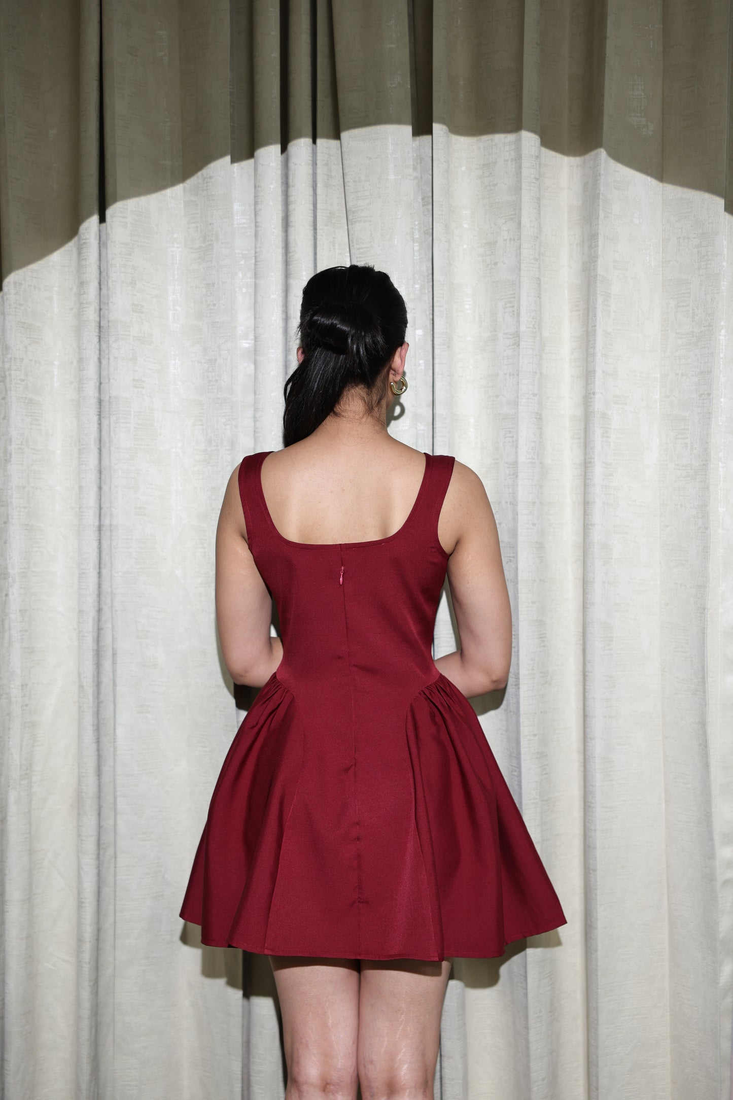 Berry Blush Fit & Flare Dress