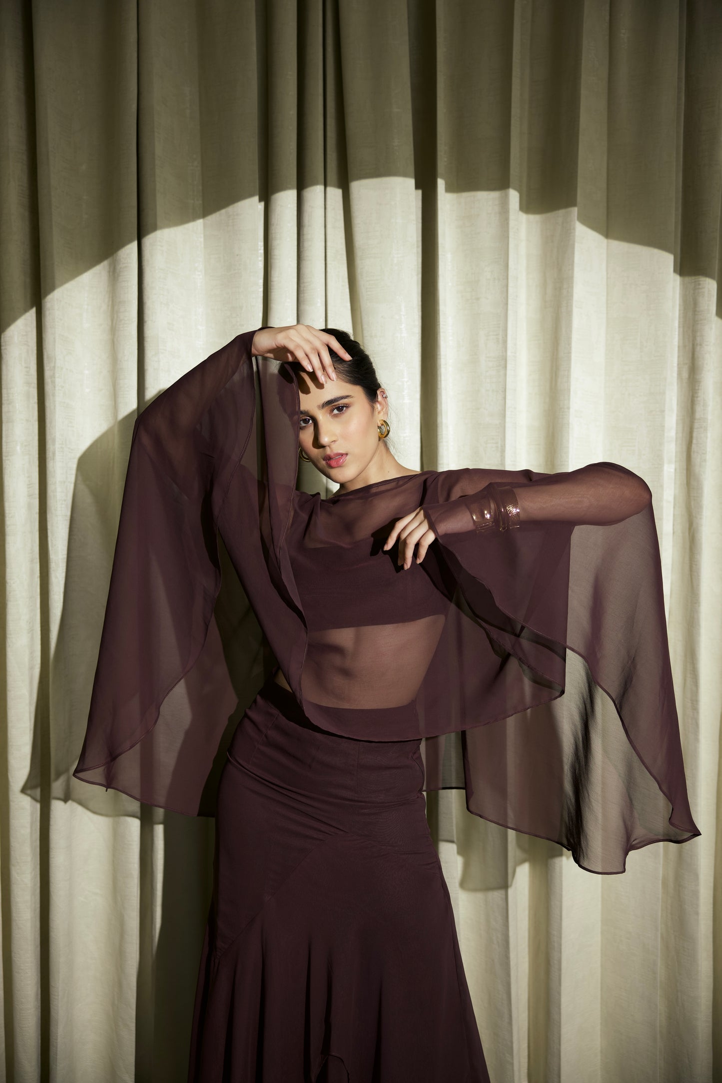 Brown Breeze Co-ord Set