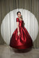 Crimson Royale Dress