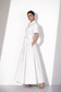 White Cotton Shirt Dress
