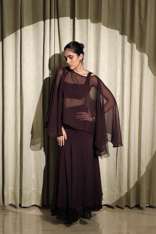 Brown Breeze Co-ord Set